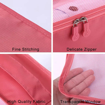 6pcs Portable Travel Suitcases Bag